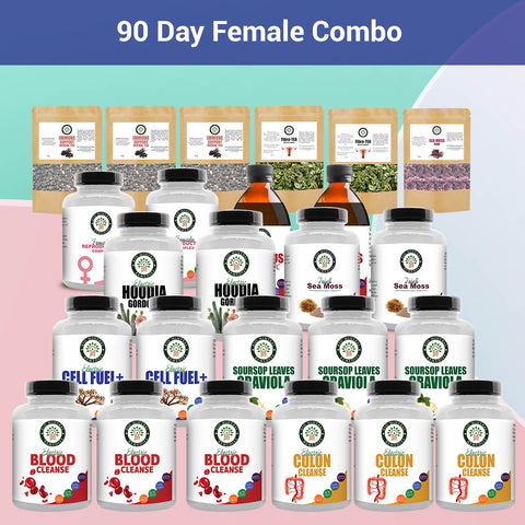 Bio Mineral Remedies - 90 Day Female Combo