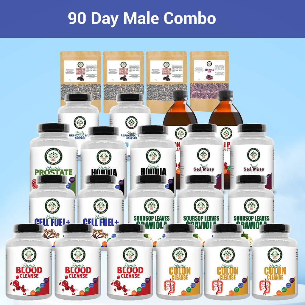 Bio Mineral Remedies - 90 Day Male Combo